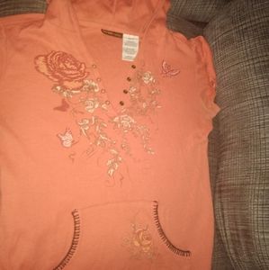 Mary Kate and Ashley hooded T-shirt